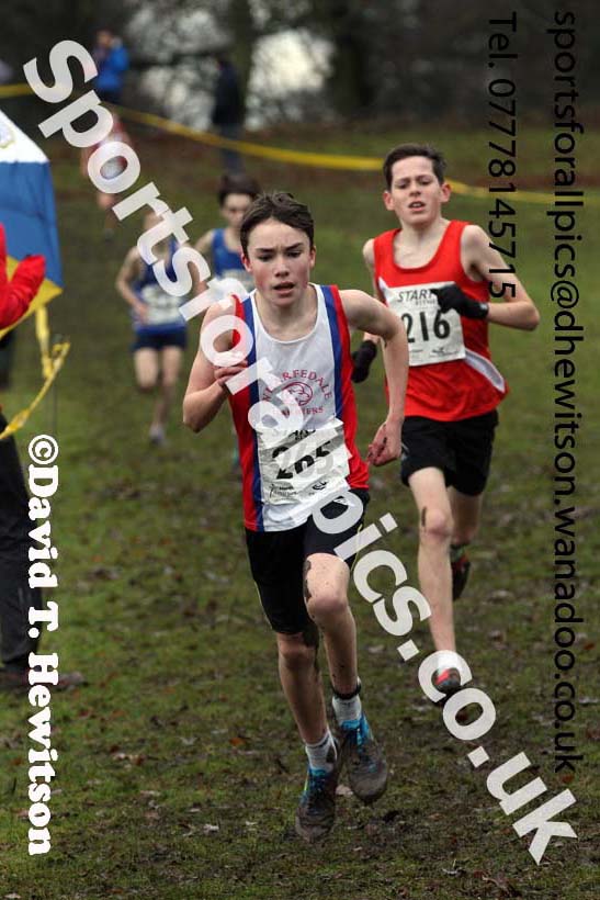 Boys under-13s Northern Cross Country, Knowsley Safari Park. Photo: David T. Hewitson/Sports for All Pics
